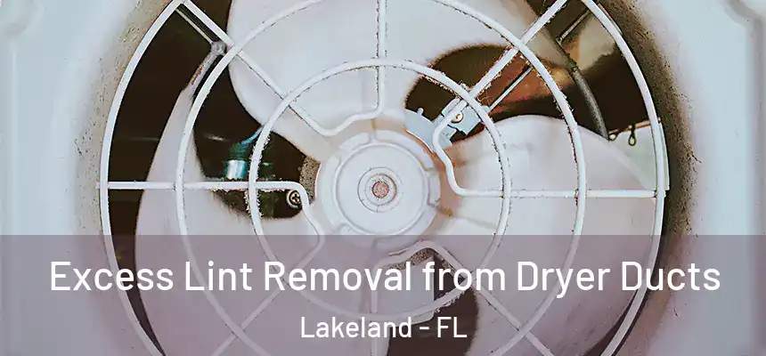  Excess Lint Removal from Dryer Ducts Lakeland - FL
